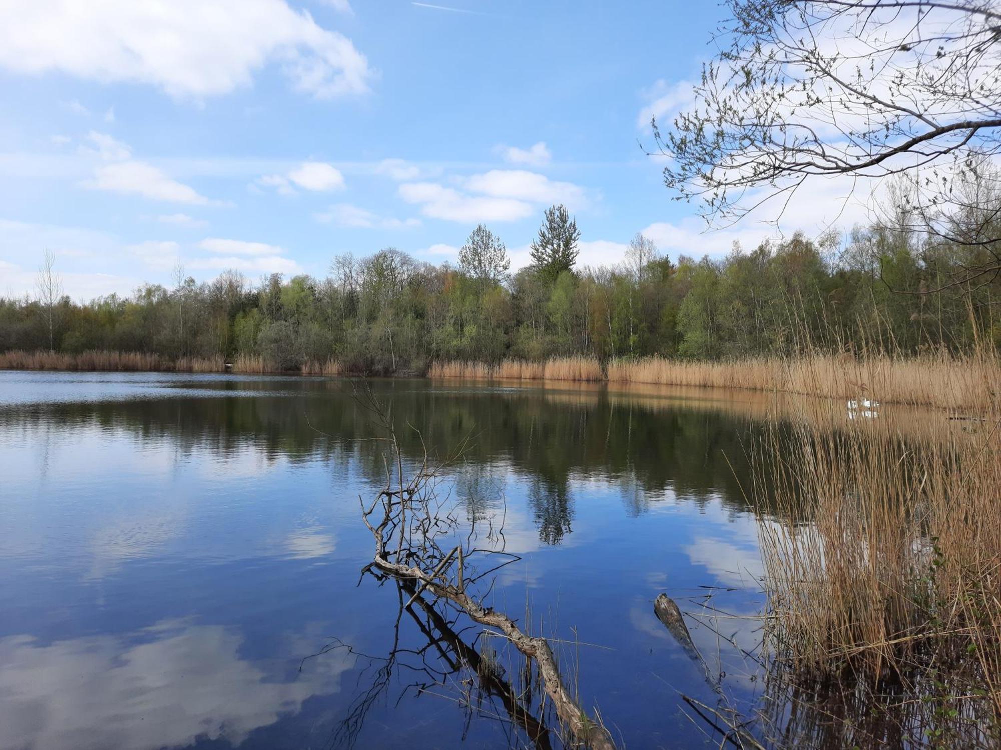 Ferienhaus Am See Goch Kessel Kamer foto